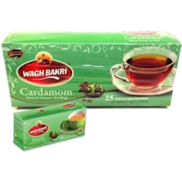 Waghbakri Tea Bag - Elaichi 25pc