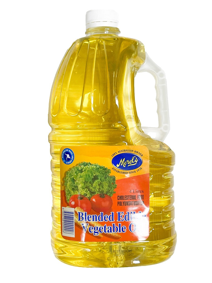 Merel’s Blended Edible Vegetable Oil 4L