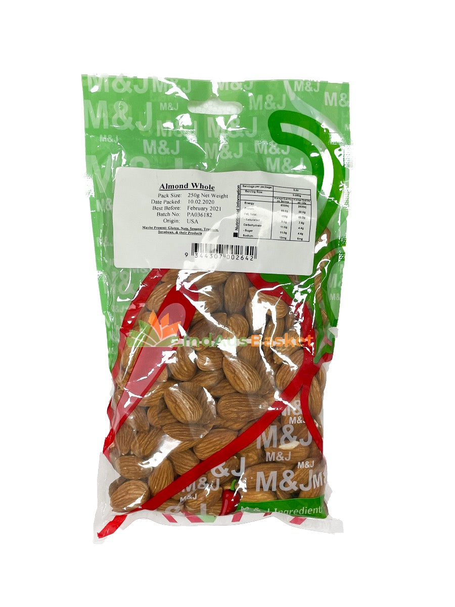 Almond Whole 500g - M & J