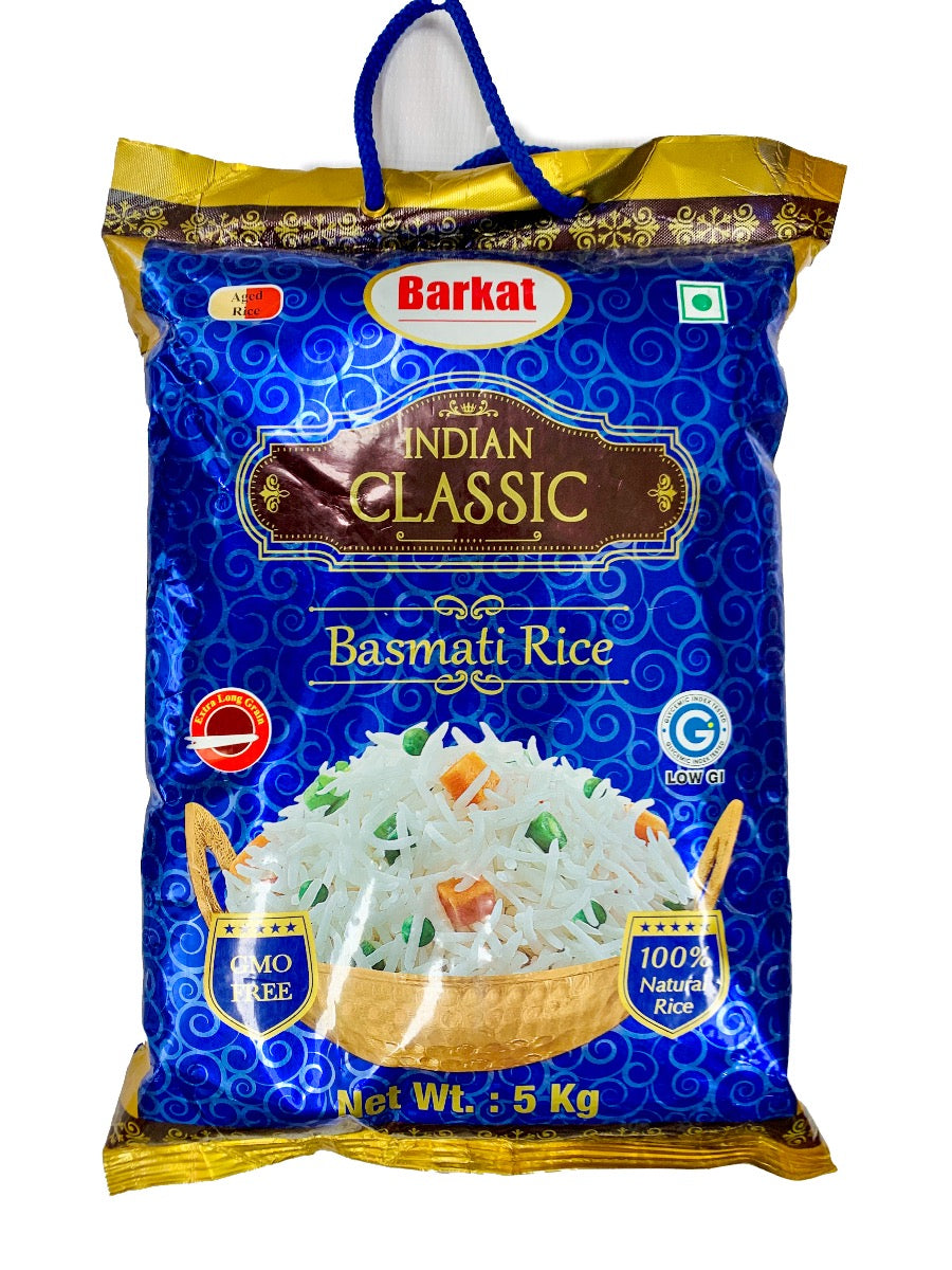 Barkat Indian Classic Basmati Rice 5kg