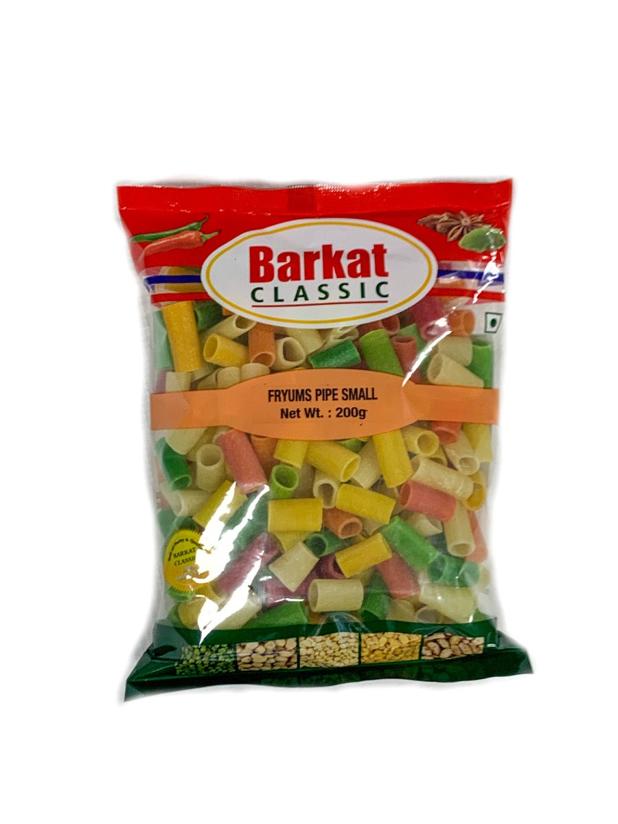 Barkut Fryums Pipe Small 200g