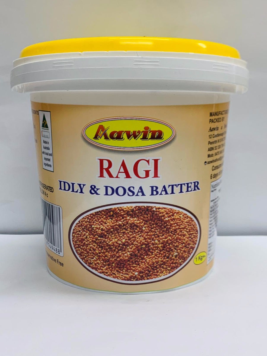 Idli & Dosa Batter Ragi 1kg - Aawin