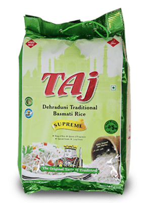 Taj Supreme Basmati Rice(Special Dehraduni) 5kg