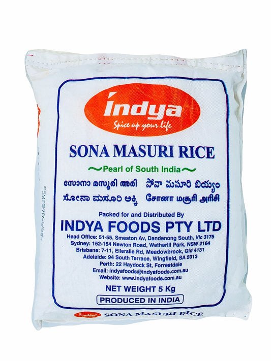 Indya Sona Masoori Rice 5kg