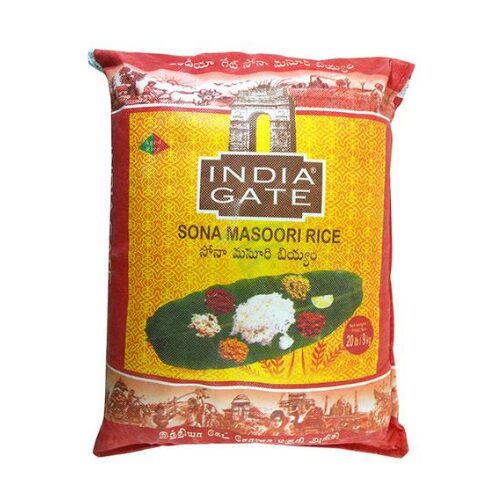India Gate Sona Masoori Rice 25kg