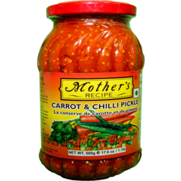 Mother's Pickle Carrot & Chilli 500g