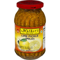 Mother's Lime Pickle Mild 500g