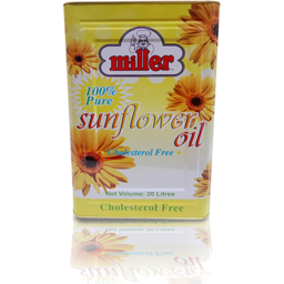 Sunflower Oil 20ltr - Miller