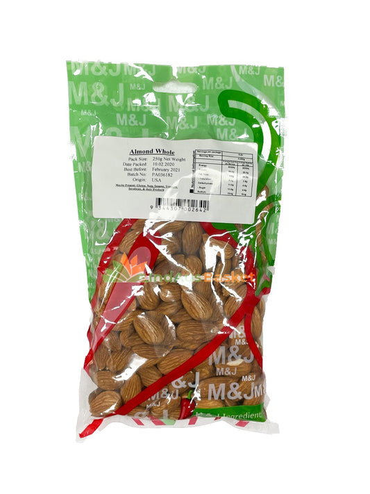 Almond Whole 250g - M & J