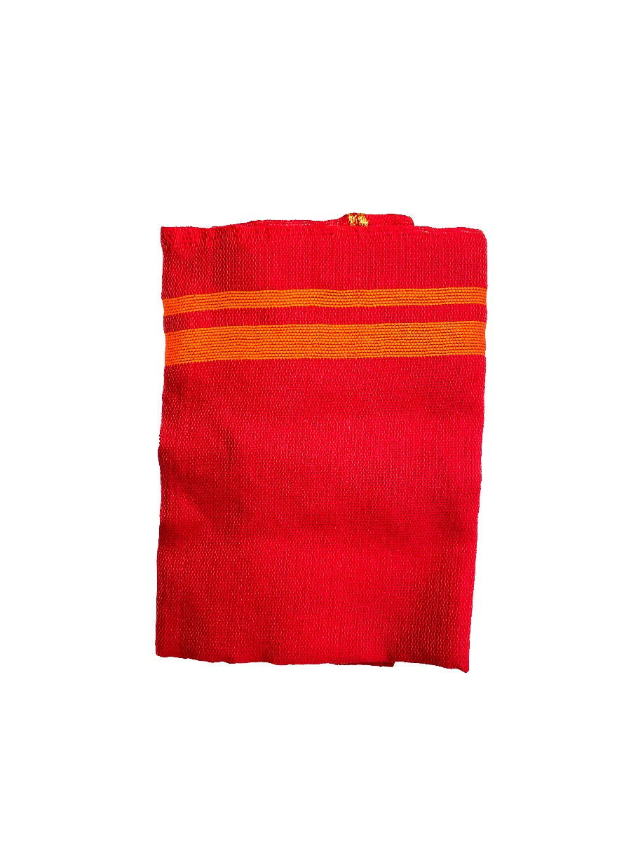 Red Raw Silk Cloth