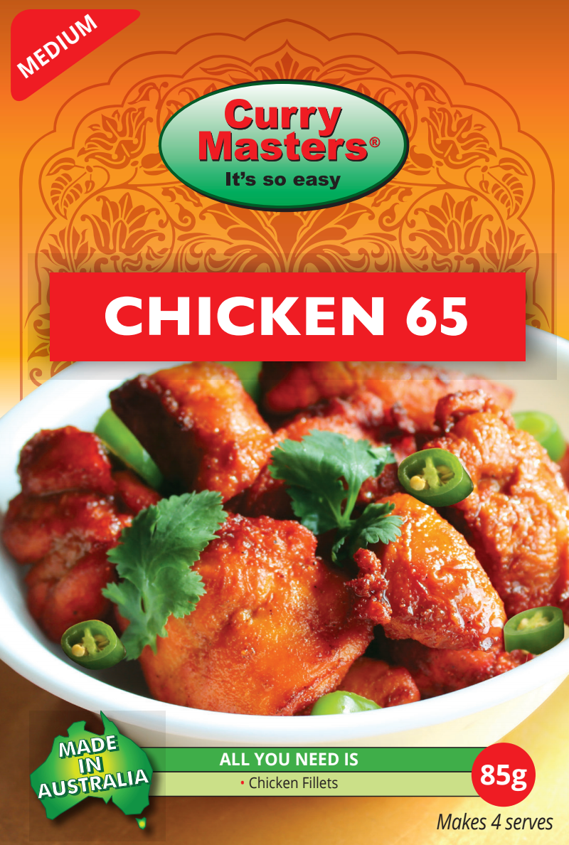 Curry Masters Chicken 65 85g