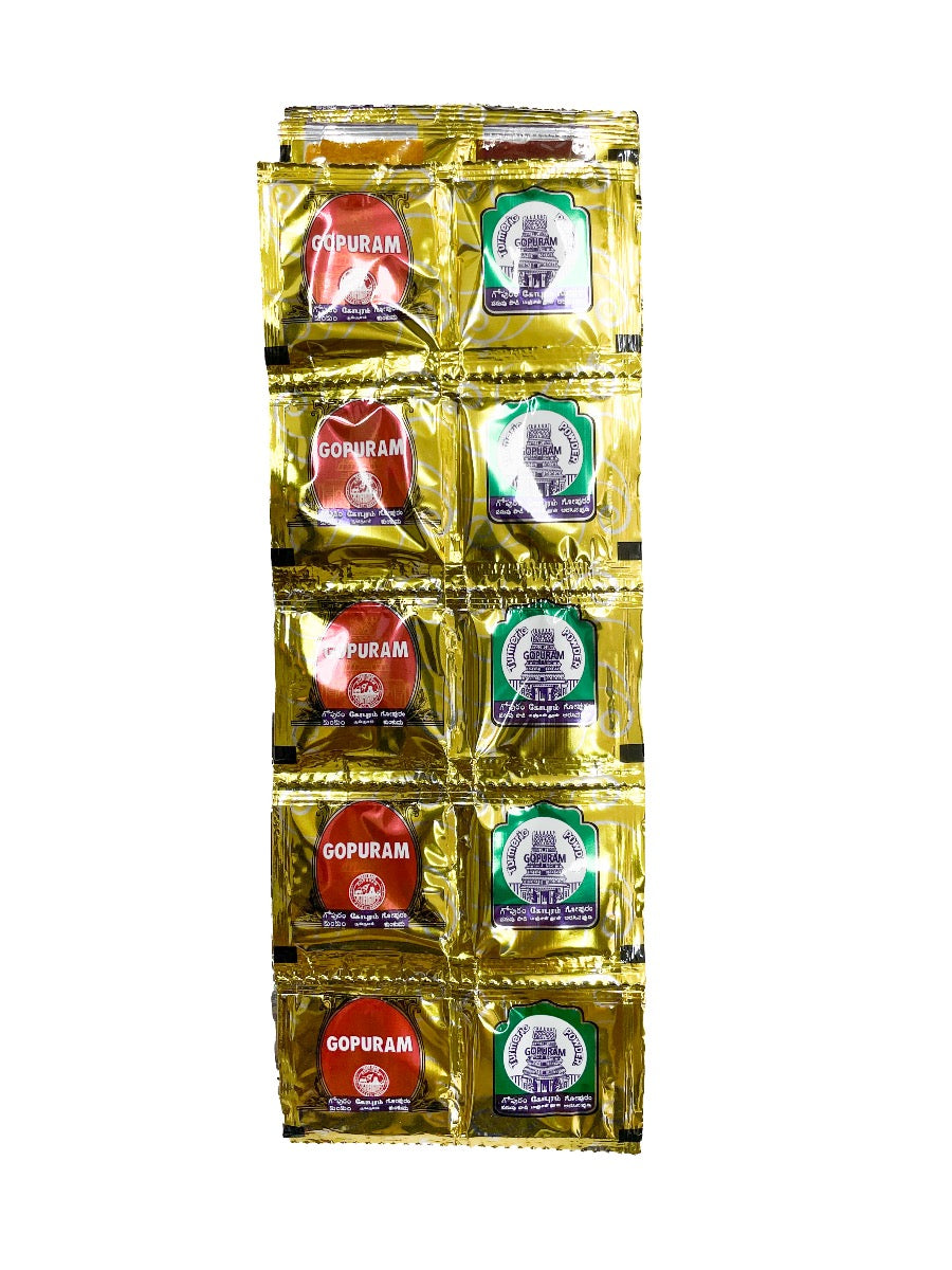 Kumkum & Turmeric Powder small Packet 10 no.