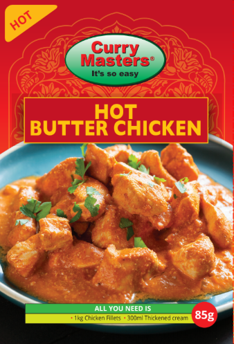 Curry Masters Hot Butter Chicken 85g