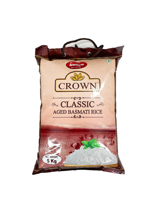 Indya Crown Classic Aged Basamati Rice 5kg
