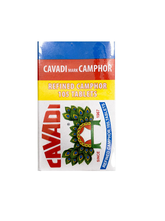 Cavadi Camphor 105 tablets