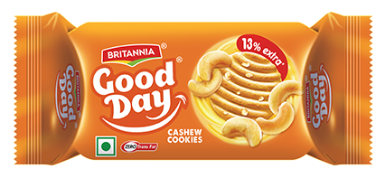 Britannia Good Day Cashew Biscuits  75g