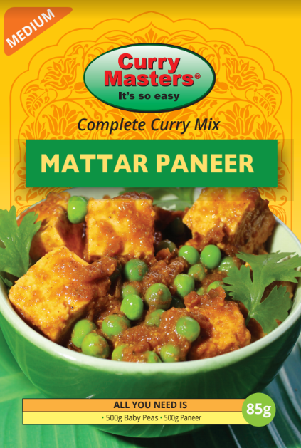 Curry Masters Mattar Paneer 85g