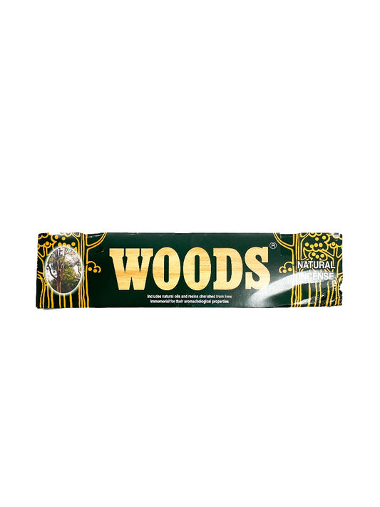 Woods Natural Incense Sticks 6 pack