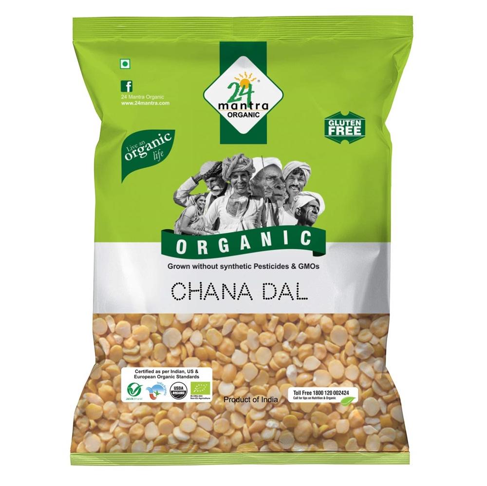 24 Mantra Organic Chana Dal 1kg