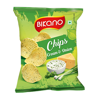 Bikano Chips Cream and Onion 60g