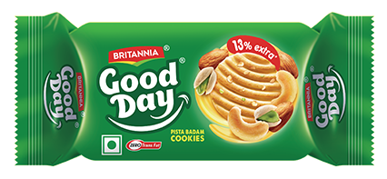 Britannia Good Day Pista & Badam Biscuits 75g