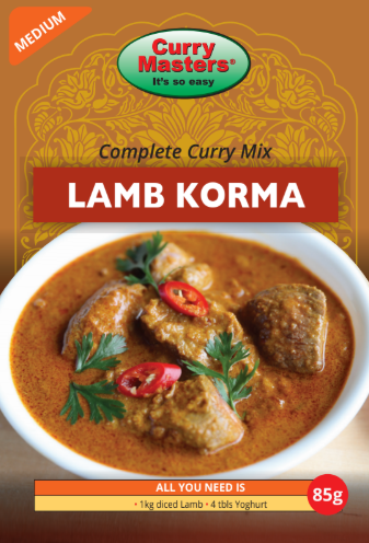 Curry Masters Lamb Korma 85g