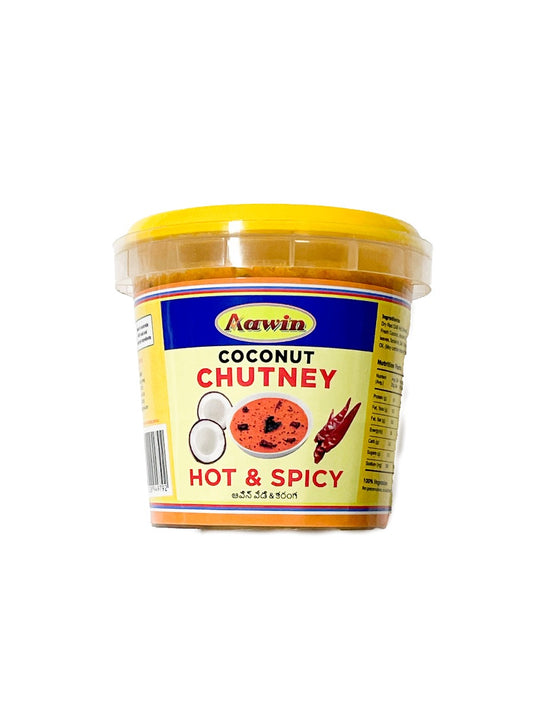 Aawin Coconut Chutney Hot & Spicy 250g