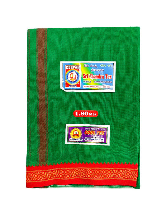 Veshti - Green Color 1.80 mts