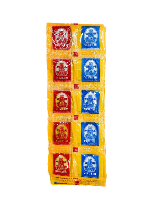 Kumkum & Vibuthi Powder small Packet 10 no.