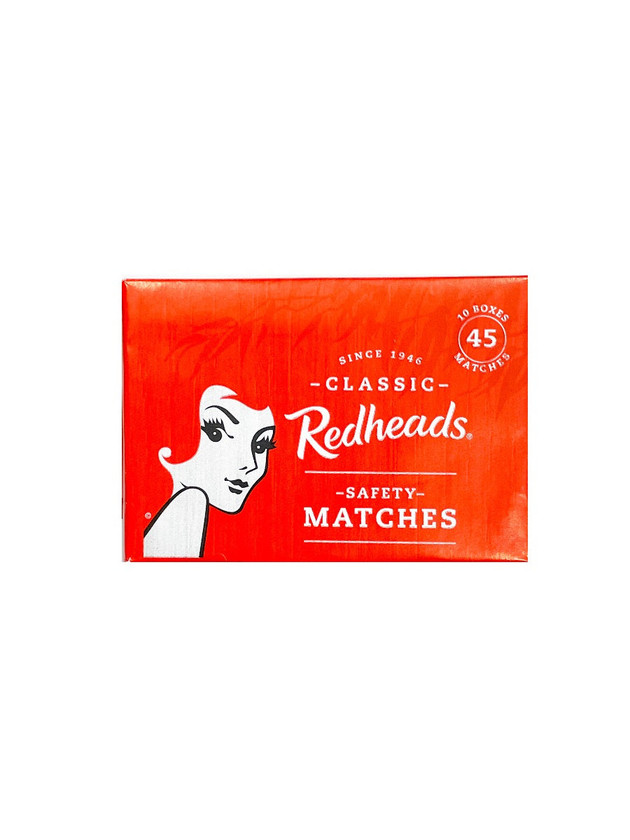 Redheads Safety Matches 10 Pack