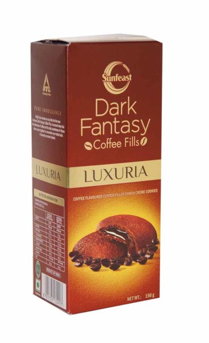 Sunfeast Dark Fantasy Coffee Fills Luxuria 150g