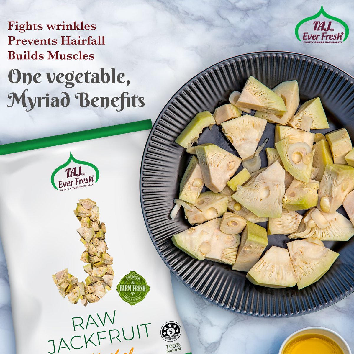 Taj Everfresh jack Fruit (Tender) 300g