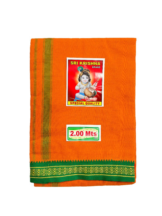 Veshti - Kaavi (Orange) Color 2 mts