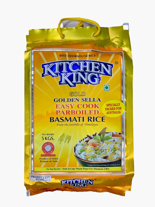Kitchen King Basmati Sella Rice 5kg