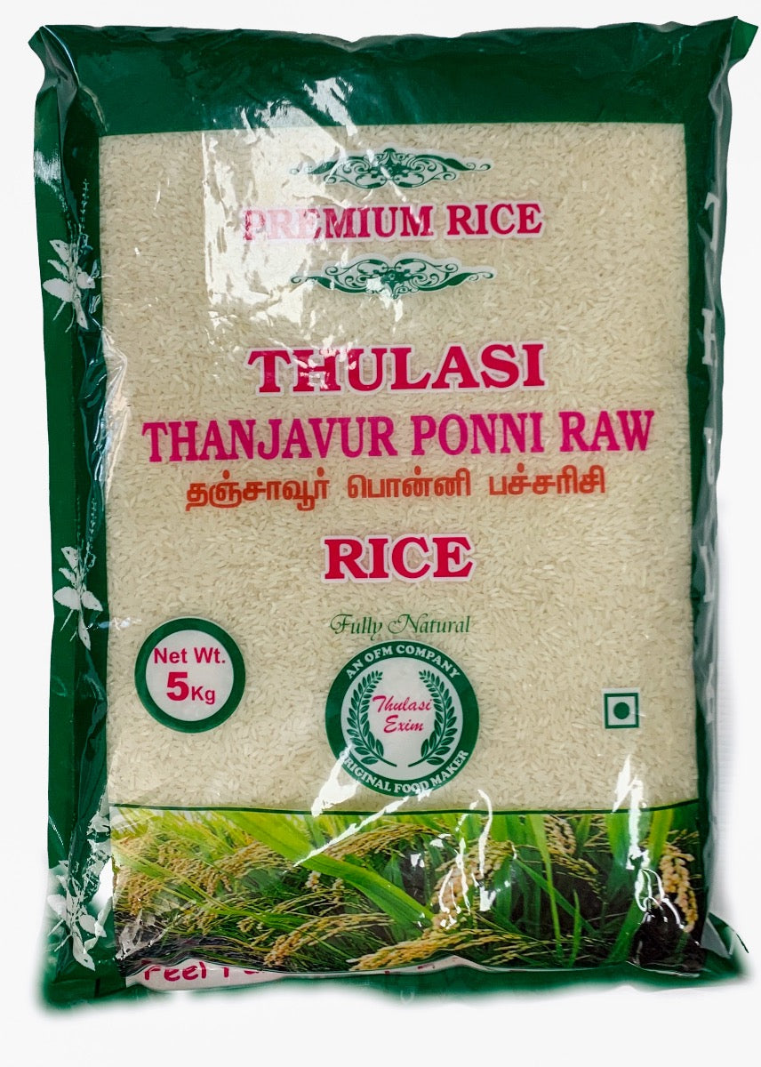 Thulasi Thanjavur Ponni Raw Rice 5kg