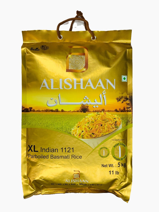 Alishaan XL Parboiled Basamati Rice 5kg