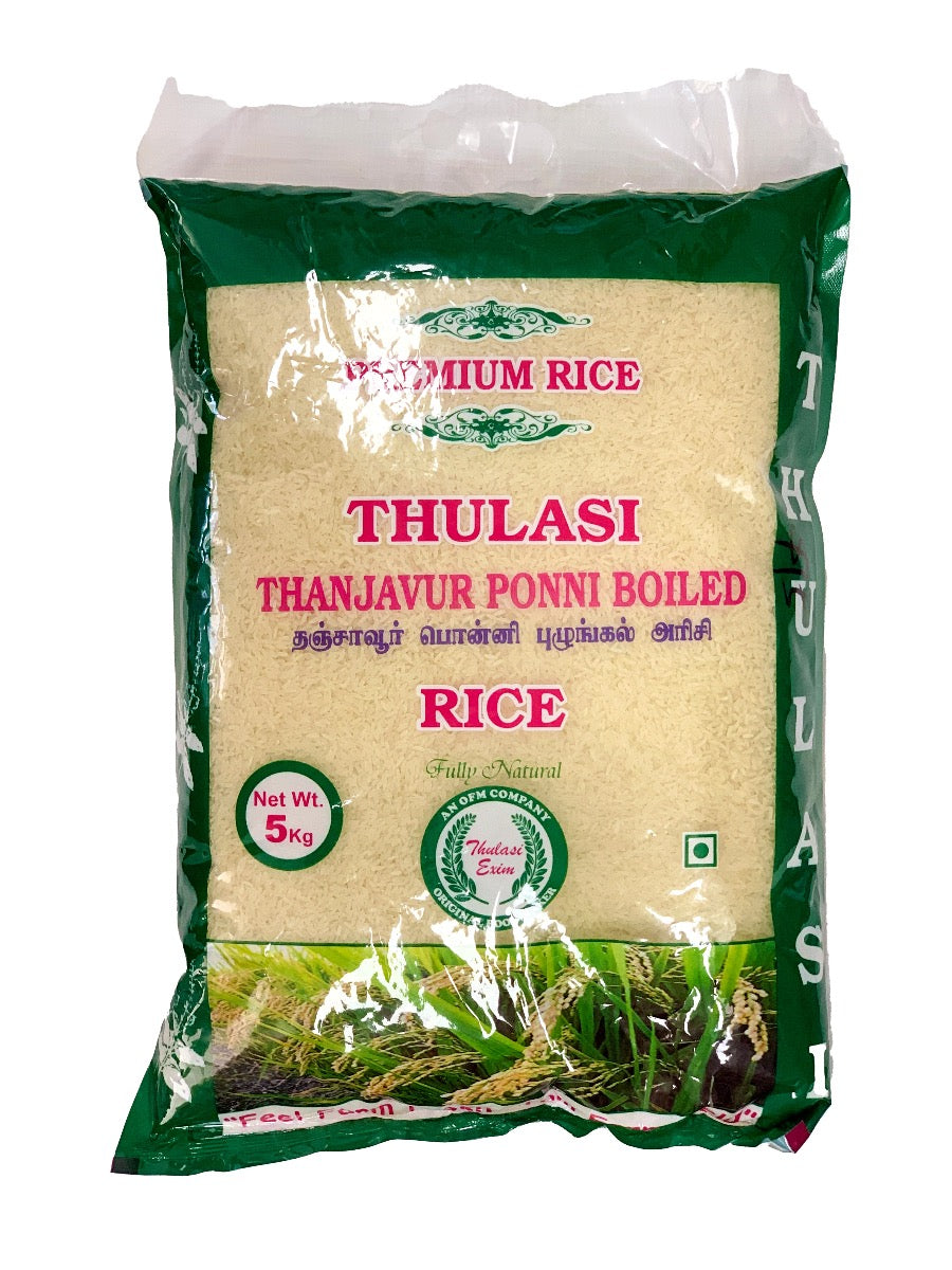 Thulasi Thanjavur Ponni Boiled Rice 5kg – IndAusBasket