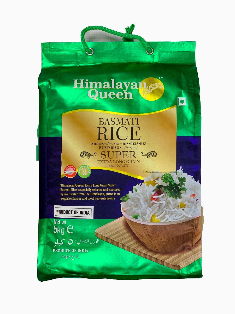Himalayan Queen XL Basmati Rice 5kg – IndAusBasket