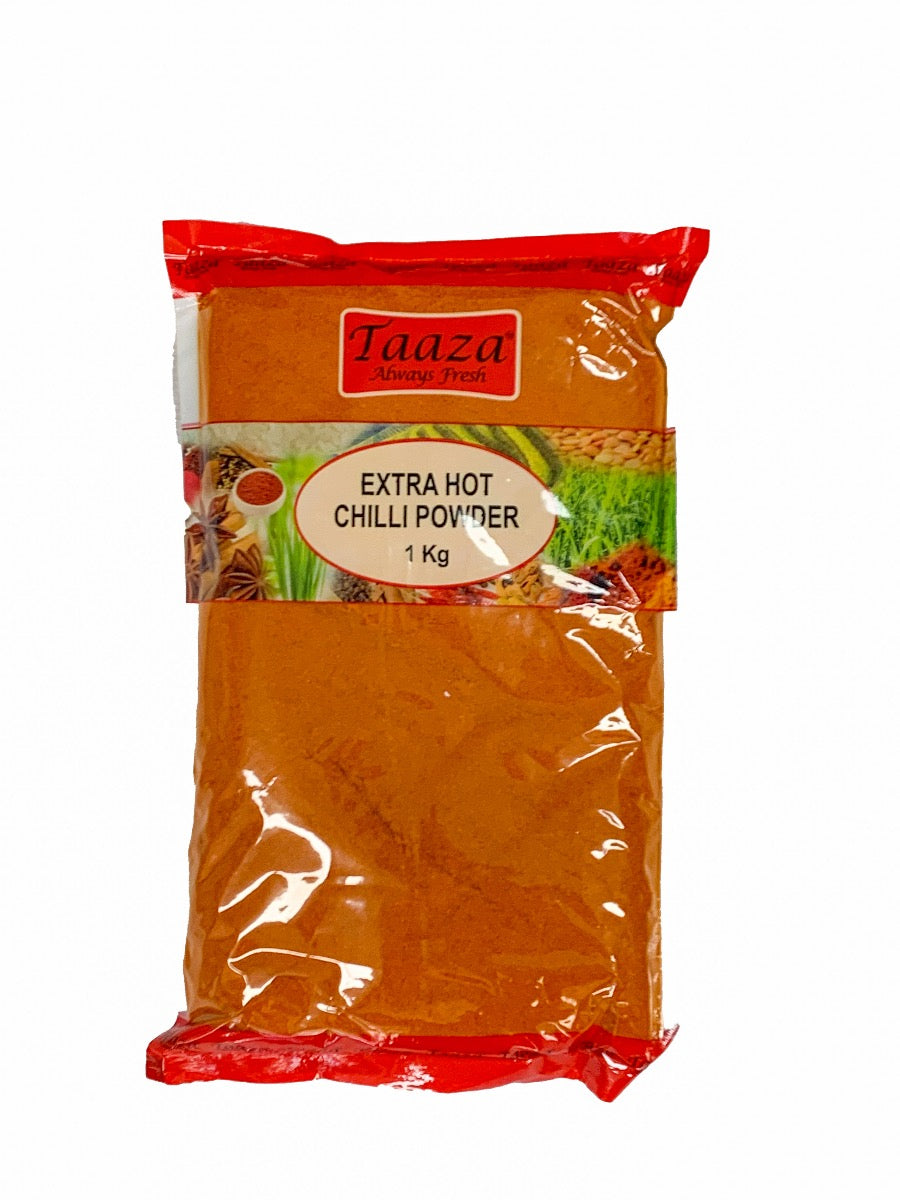 Taaza Extra Hot Chilli Powder 1kg – IndAusBasket