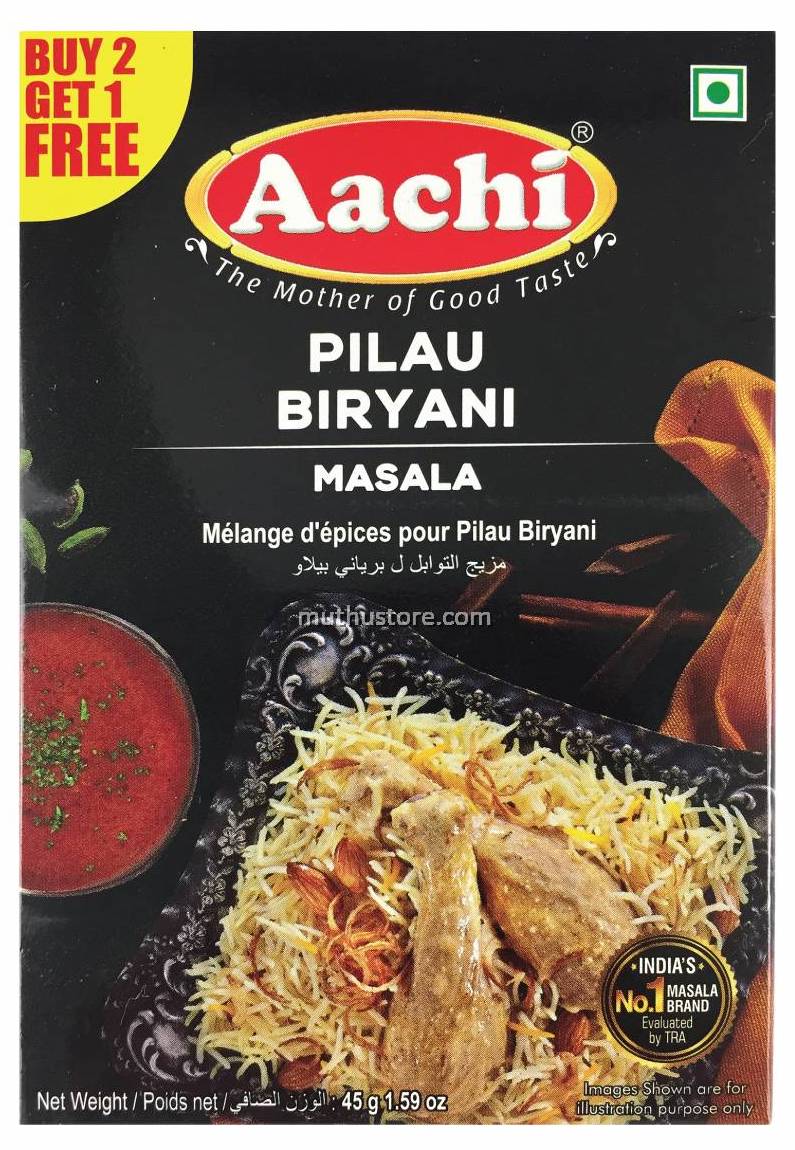 Aachi Pilau Biryani Masala 45g