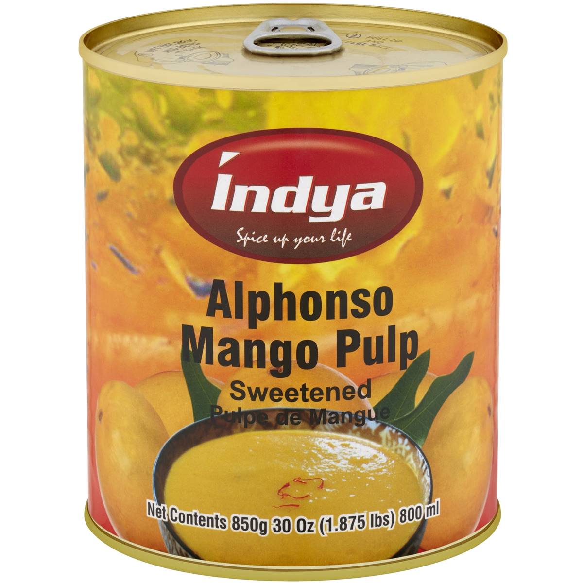 Indya Pulp - Alphonso Mango 850g